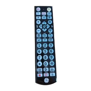 GE 24116 Big Button Blue LED Backlit Universal Remote Control RC24116-B‎
